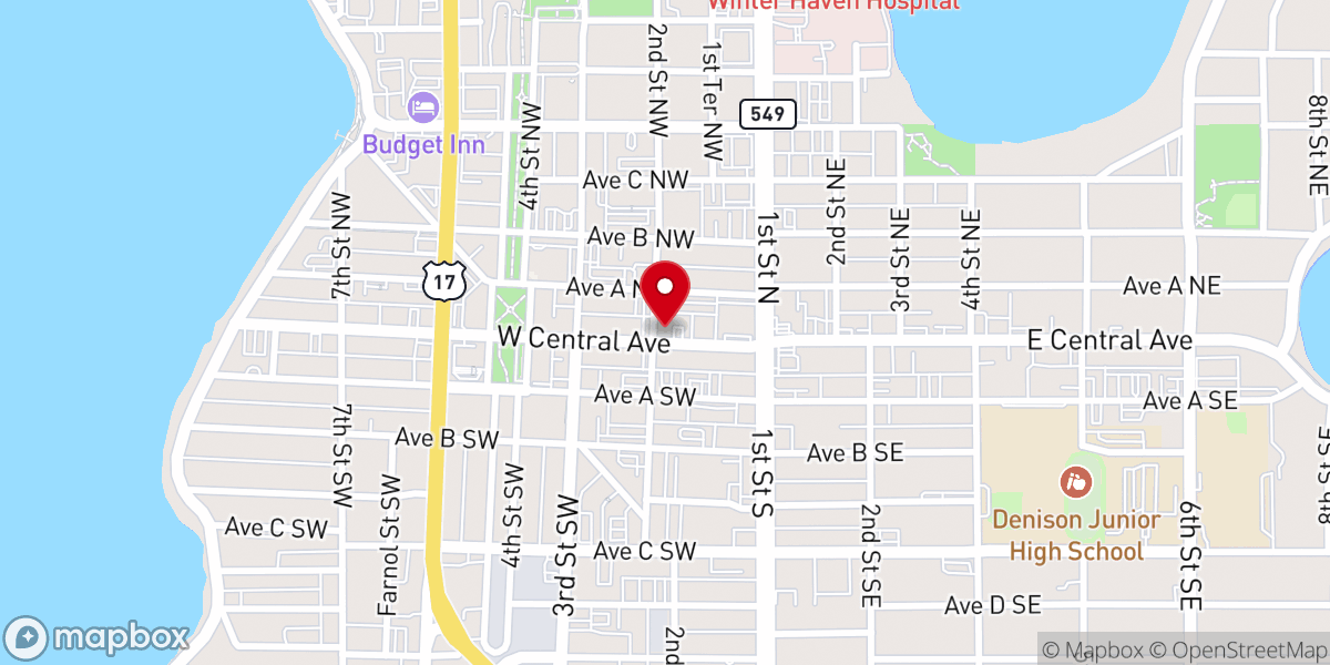Map showing location of Saint Matthews Thrift Shop & Gift Shop