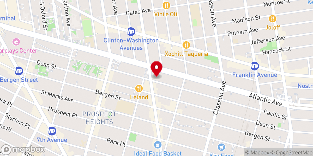 Map showing location of Little Mission Church of God