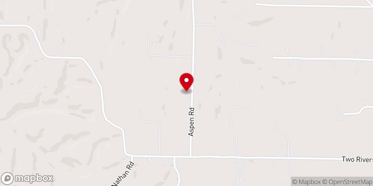Map showing location of Craig Hollow Church