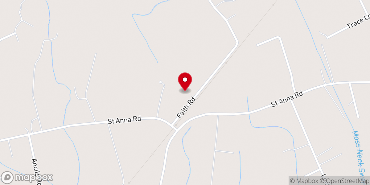 Map showing location of Pembroke worship Center