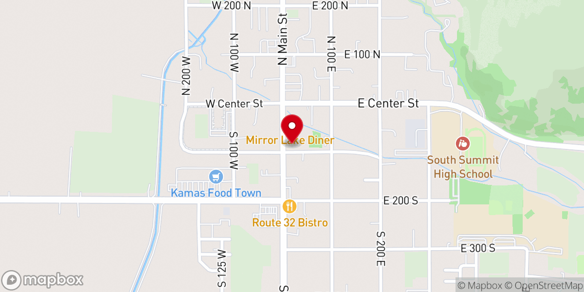 Map showing location of Bolt Ranch Store