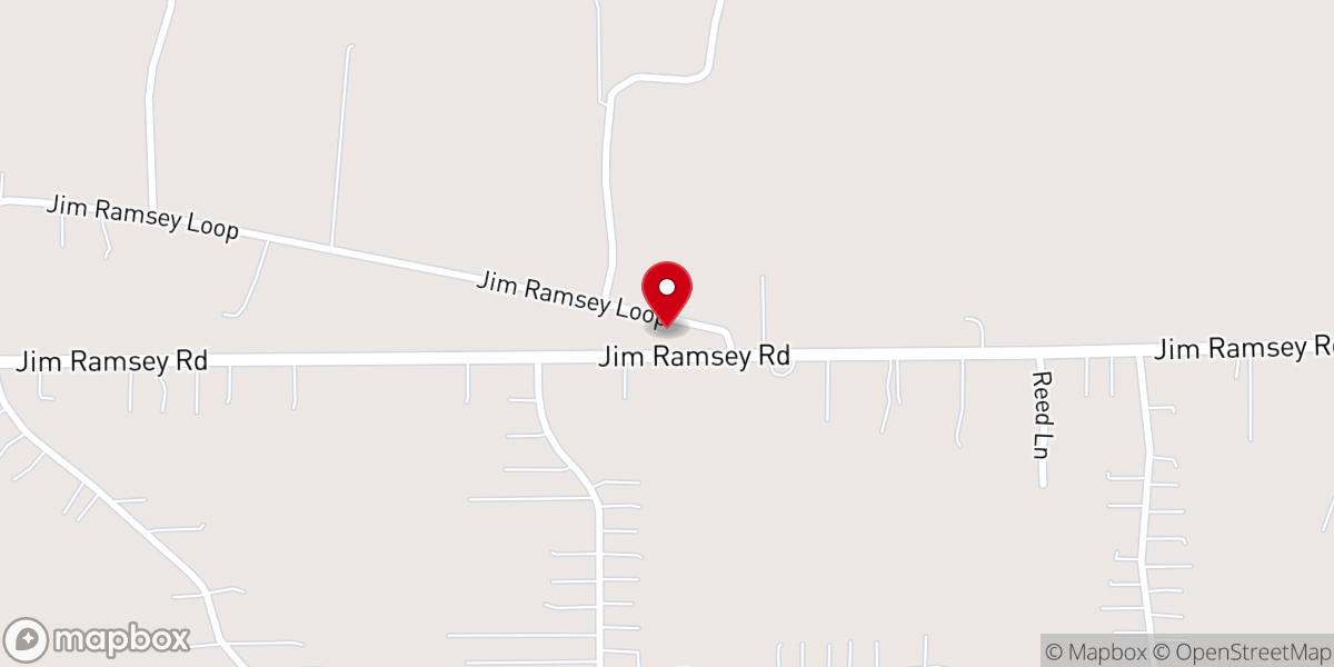 Map showing location of Good Hope Baptist Church