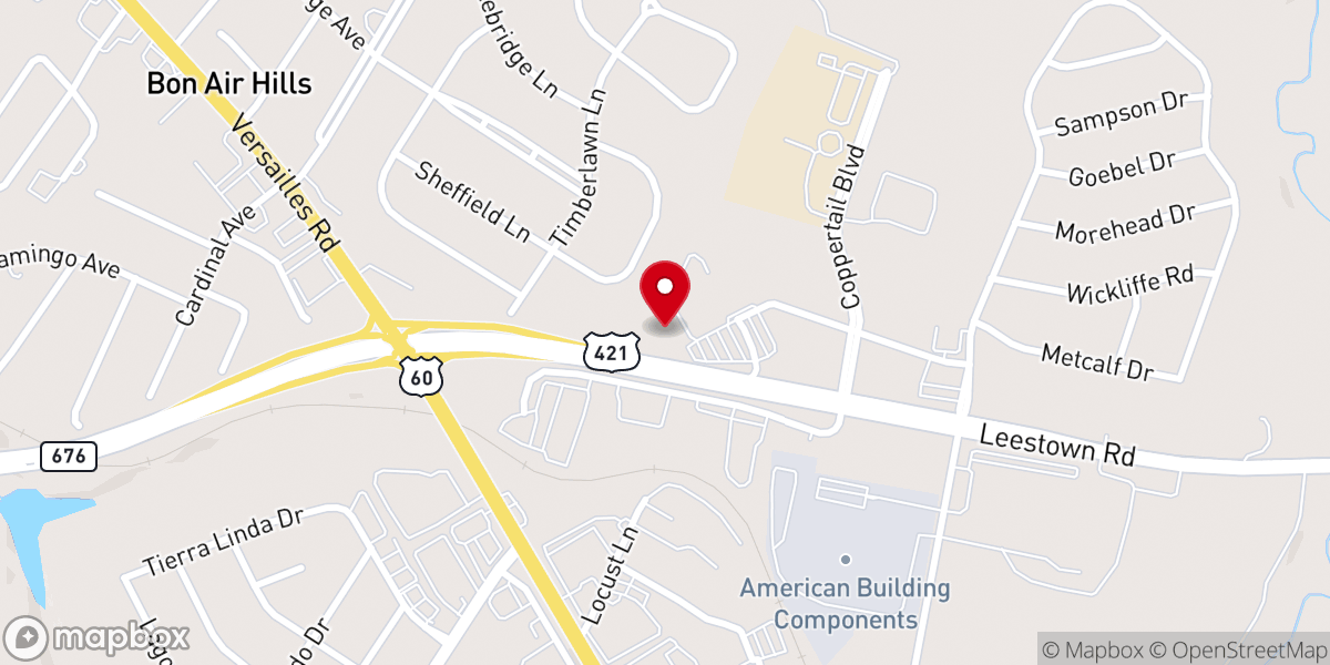 Map showing location of Good Shepherd Catholic Church