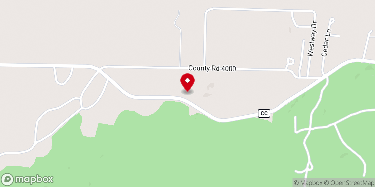 Map showing location of Central Calvary Baptist Church