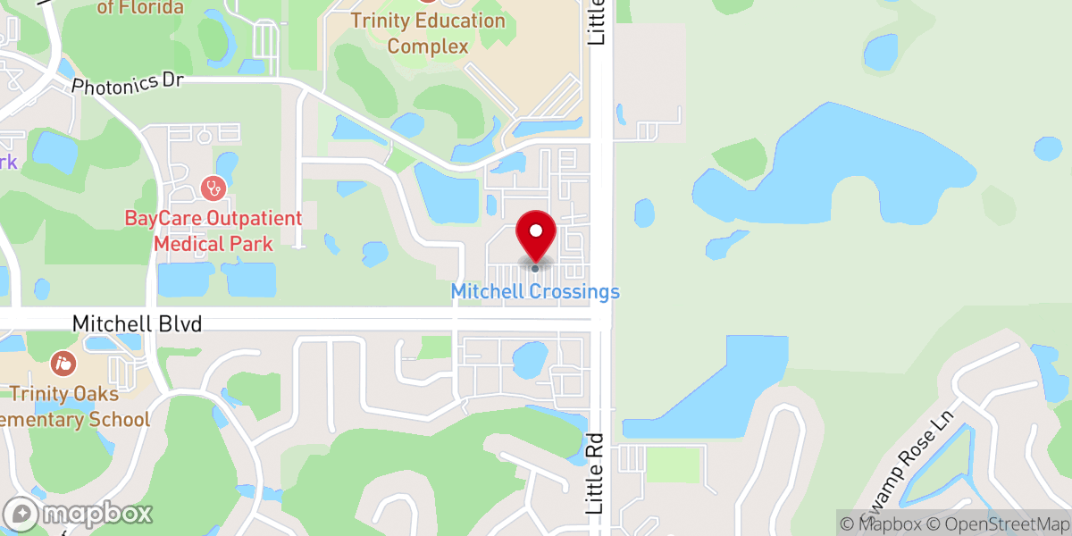 Map showing location of Mitchell Crossings