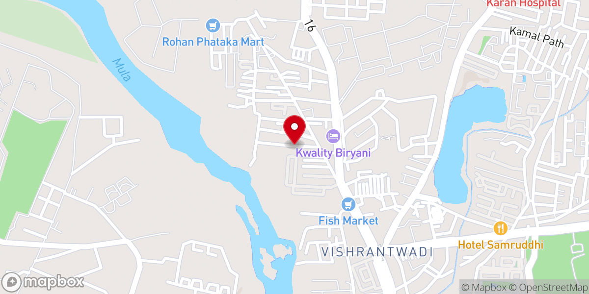 Map showing location of St. Chavara’s Catholic Church