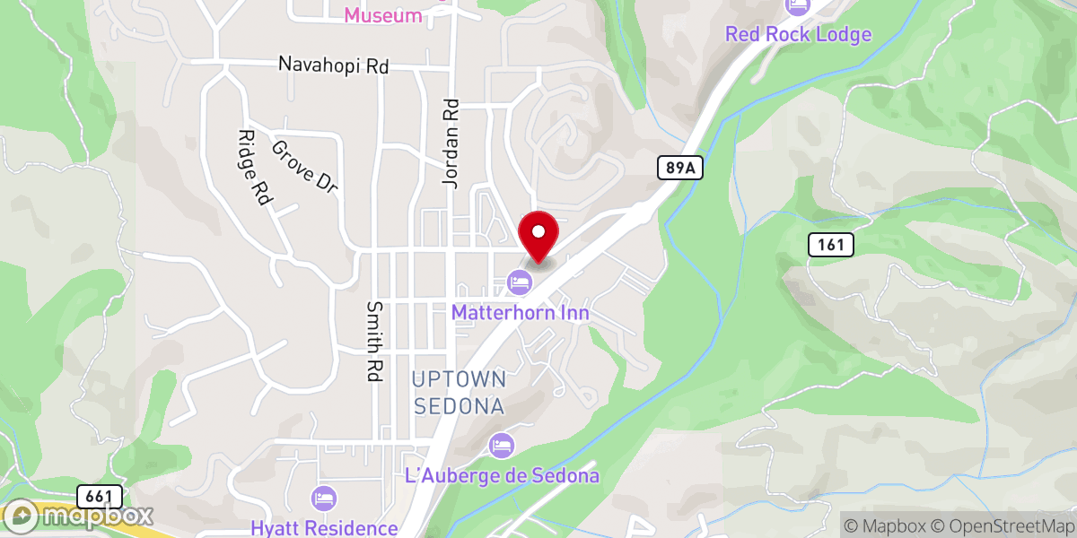 Map showing location of Wayside Bible Chapel