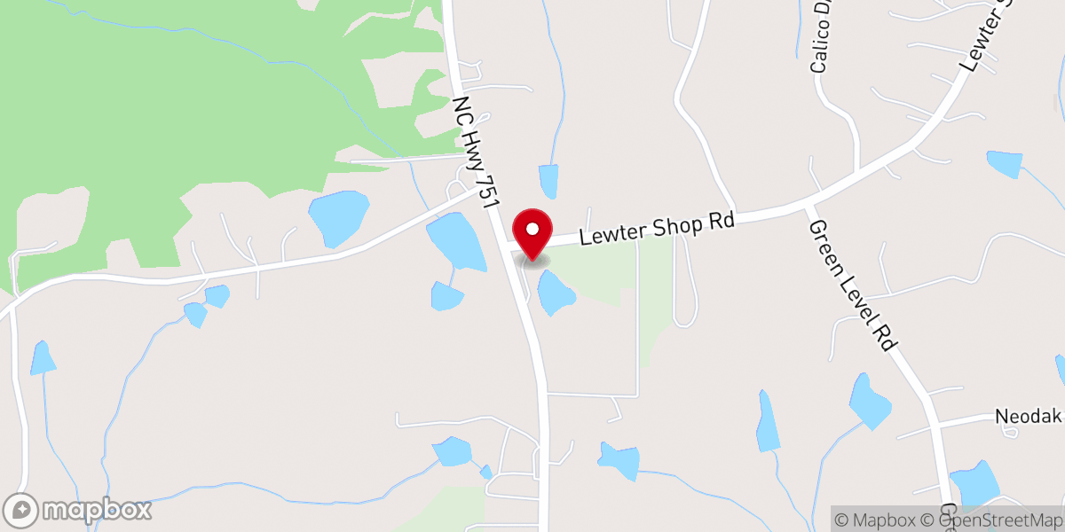 Map showing location of Jean's Neighborhood Market/Ragan & Holly's Pumpkin Patch