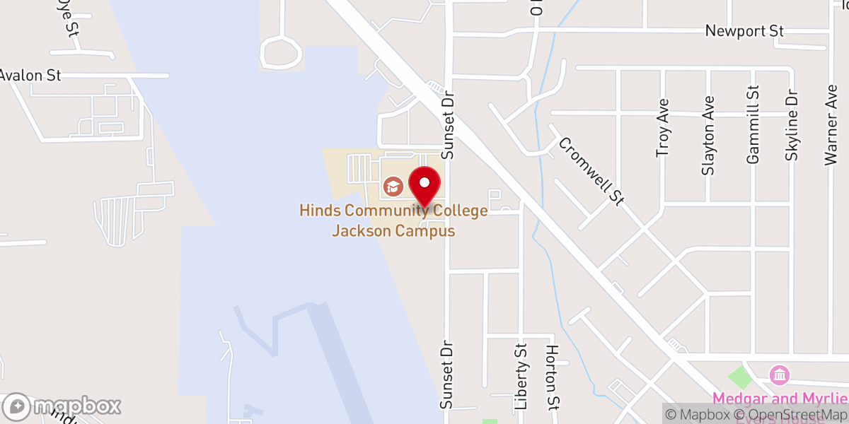 Map showing location of Jordan Grove Baptist Church