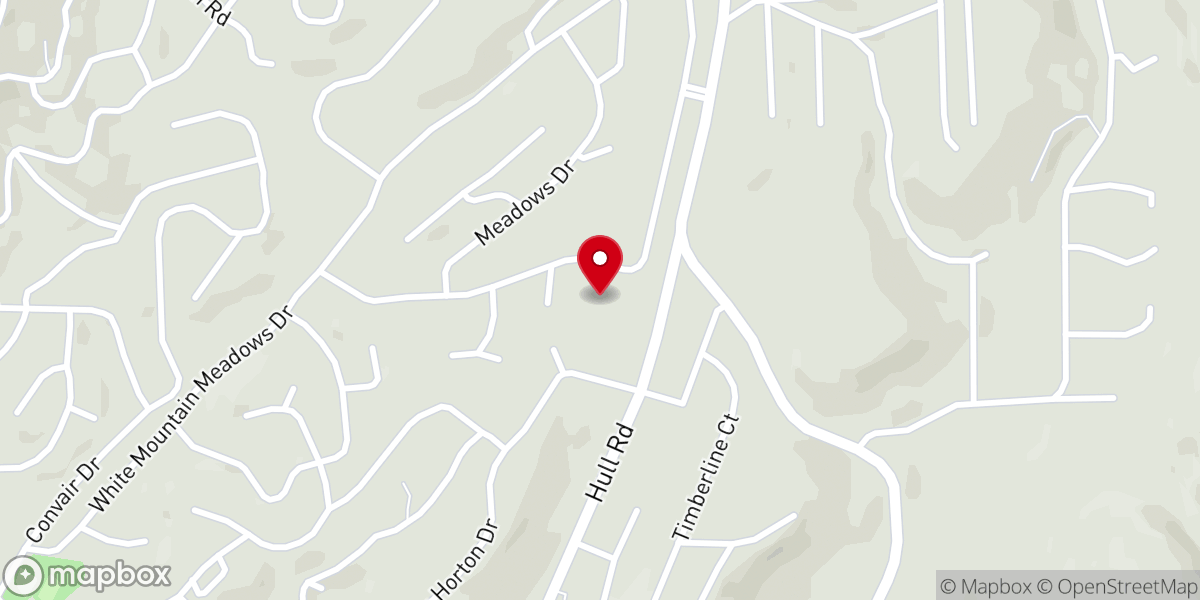 Map showing location of First Christian Church