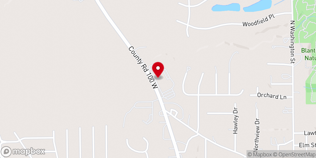Map showing location of Fields Coffee