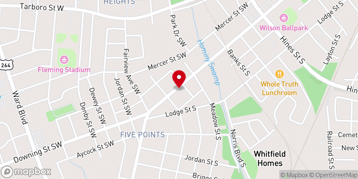 Map showing location of Beyond The Cross Ministries