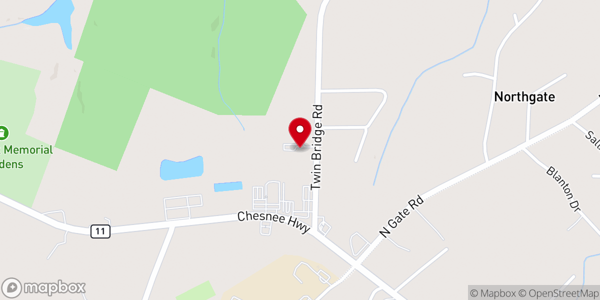 Map showing location of Kingdom Hall of Jehovah’s Witnesses