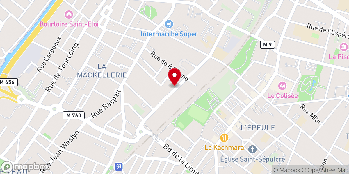 Map showing location of Centre de David