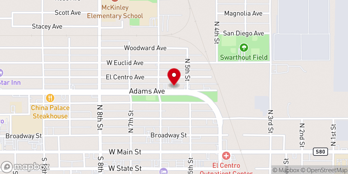 Map showing location of Emmanuel Asamblea De Dios Ltn