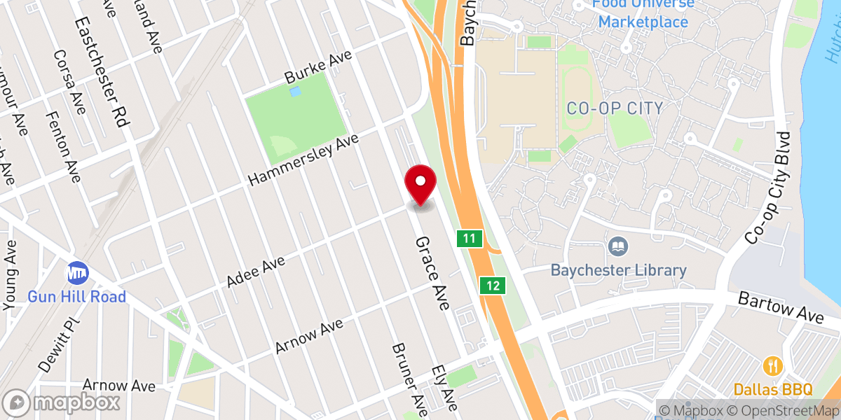 Map showing location of Life Worship Center