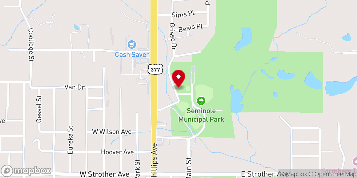 Map showing location of Boomtown Park