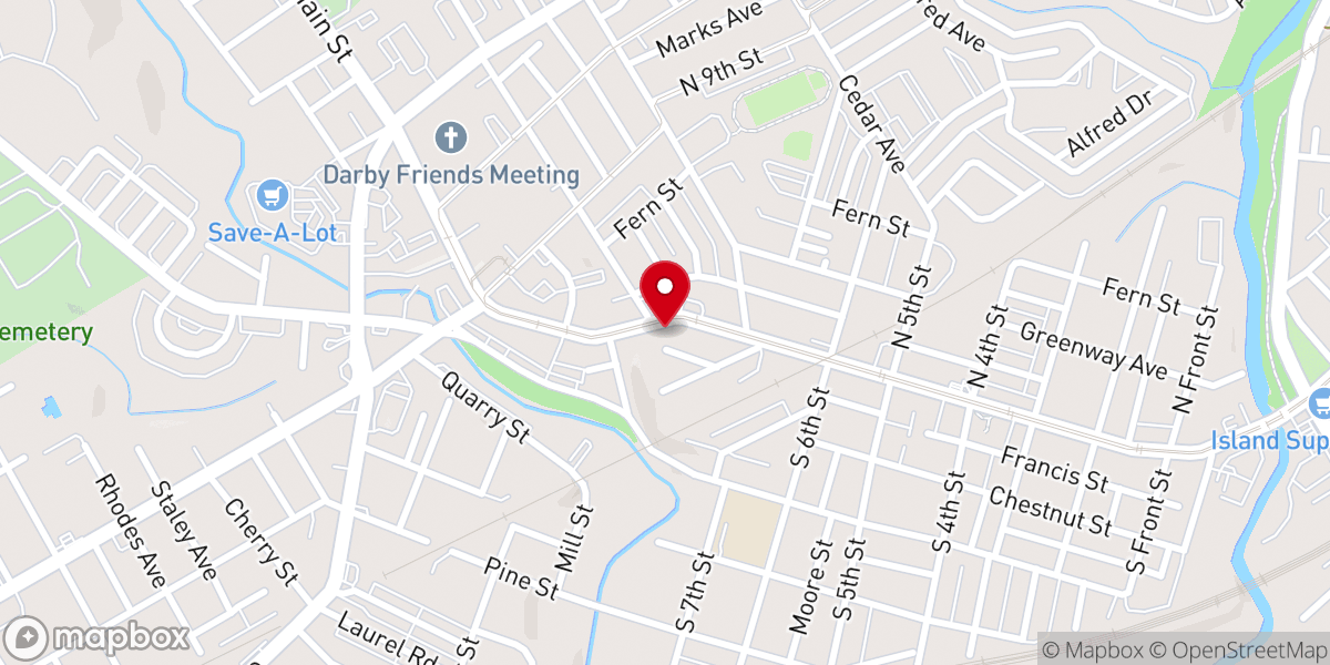 Map showing location of R3 Church