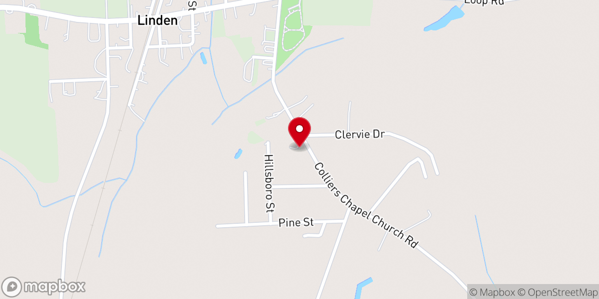 Map showing location of Kingdom Building Worship Center