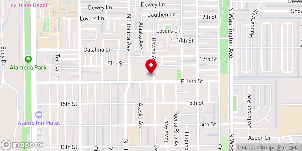 Map showing location of The Gathering Place