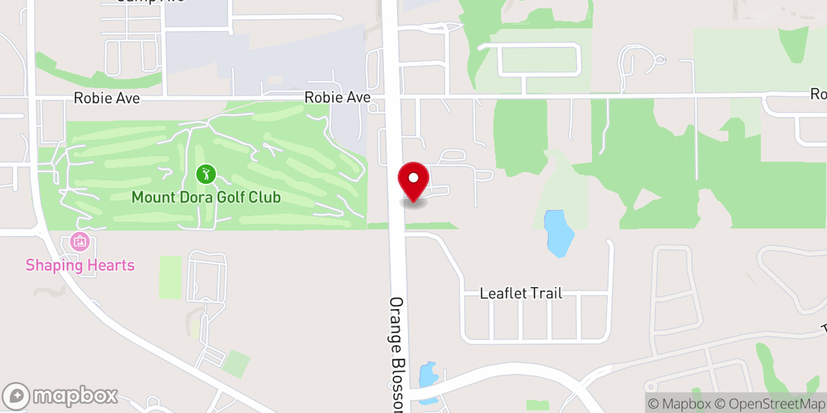 Map showing location of Solid Rock Worship Center