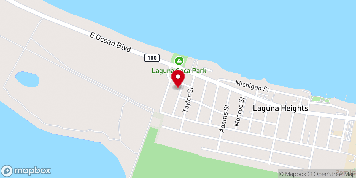 Map showing location of Iglesia en Cristo Jesus