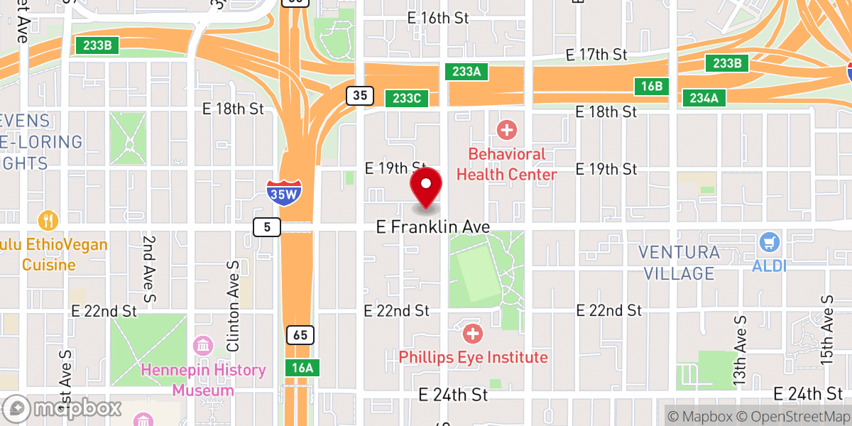 Map showing location of Straitgate Church