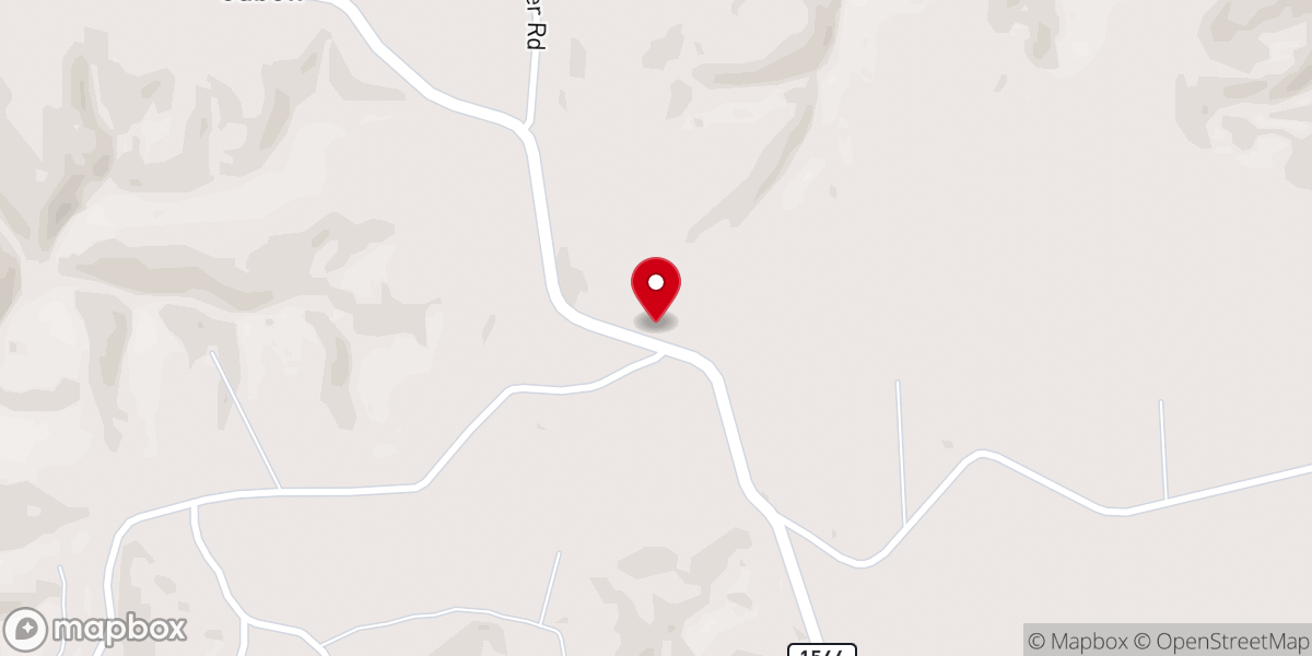 Map showing location of Cabell Community Church