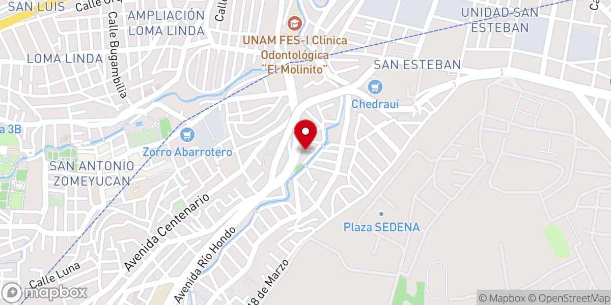 Map showing location of ICIAR Iglesia Cristiana Monte Abarim