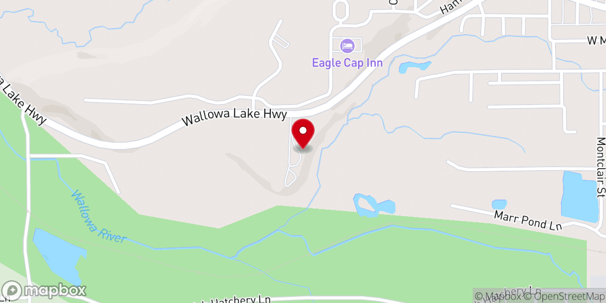 Map showing location of First Baptist Church