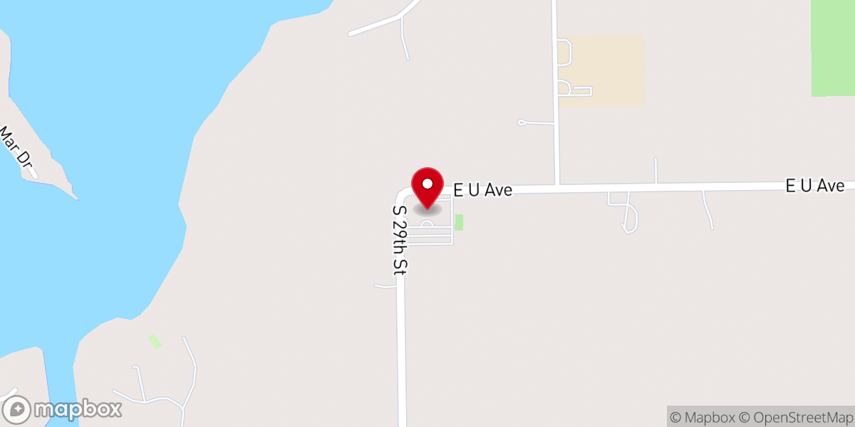 Map showing location of Chapman Memorial Church