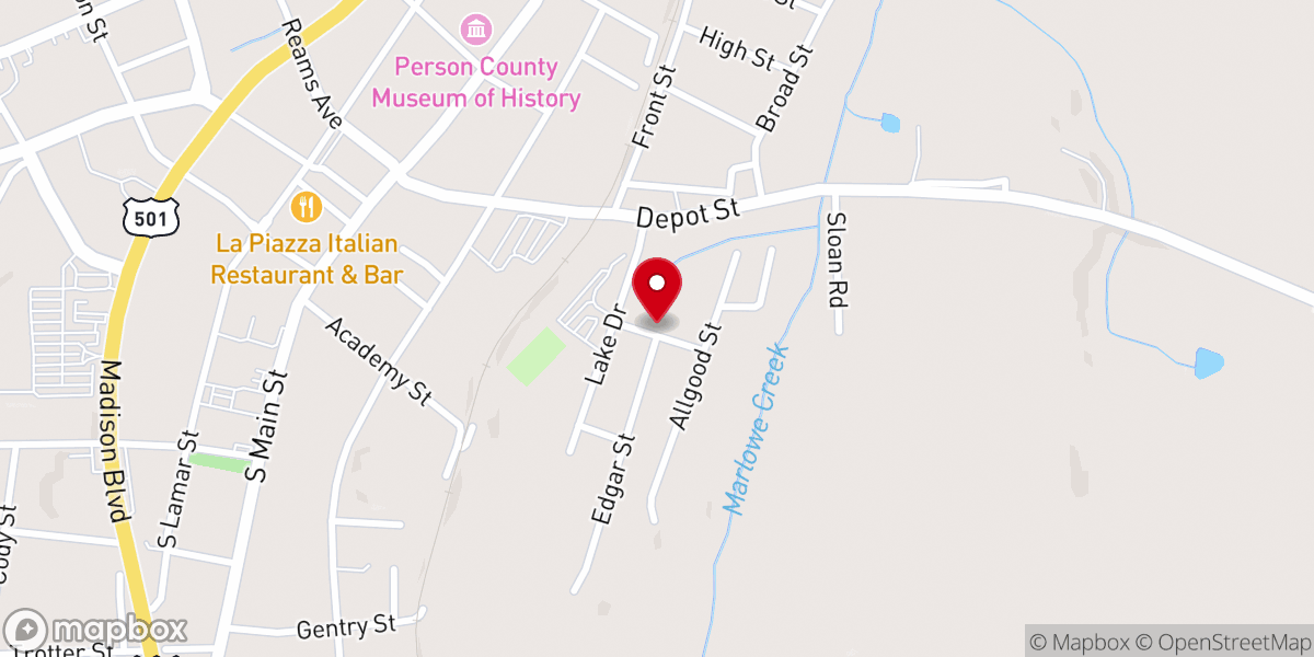 Map showing location of Grace/Ca-Vel United Methodist Church