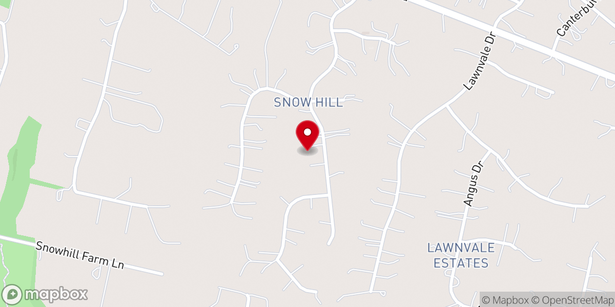 Map showing location of Solid Rock Christian Church
