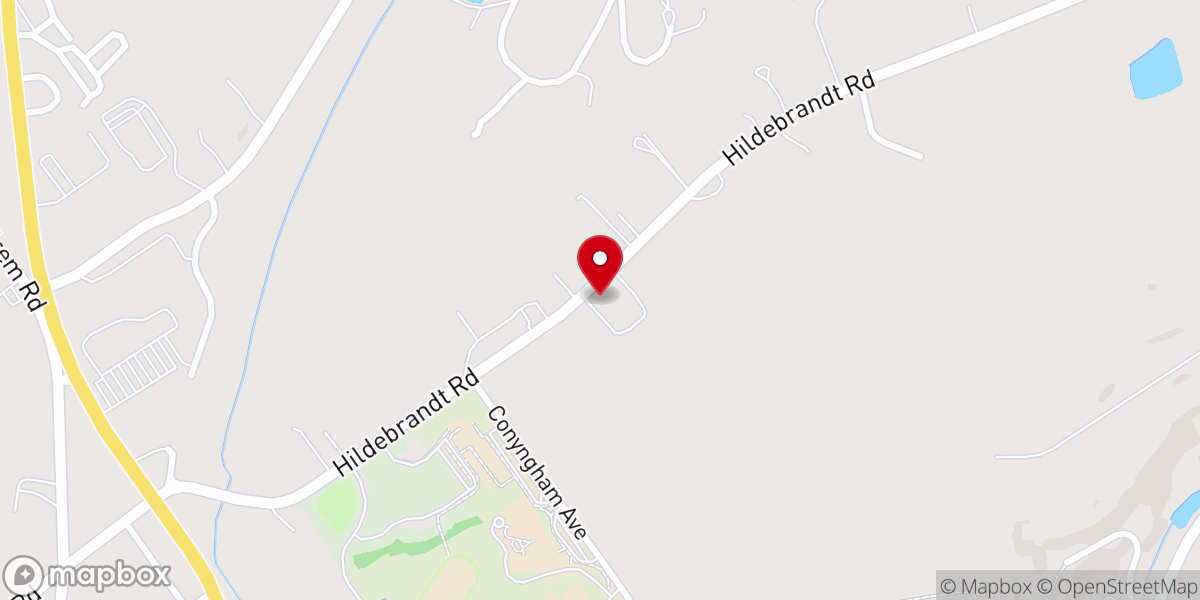 Map showing location of Fellowship Church Food Pantry - Food Distribution Center