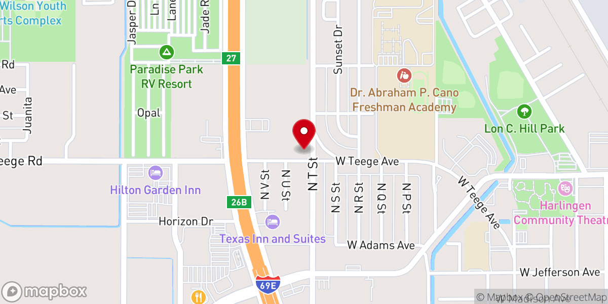 Map showing location of Family Cathedral