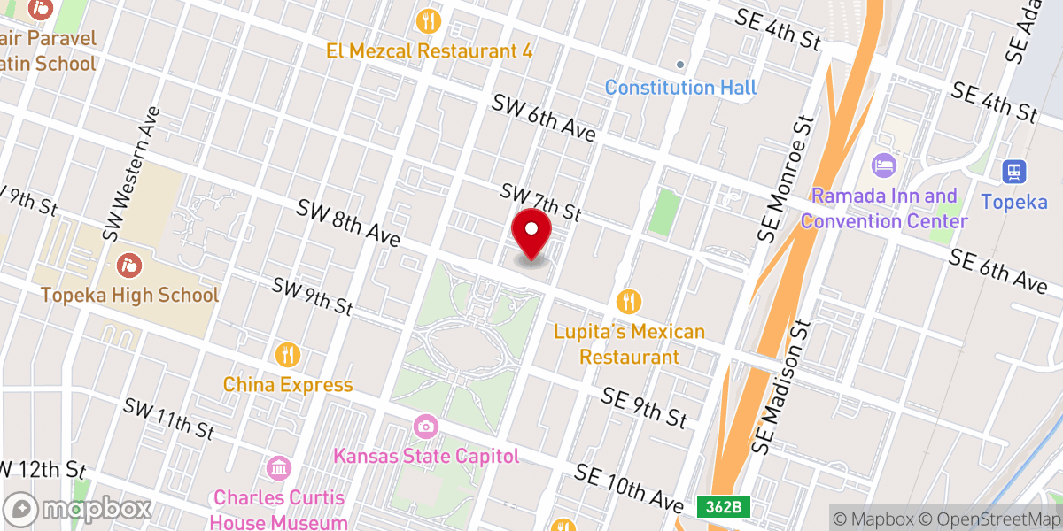Map showing location of Mater Dei Parish, Assumption Church