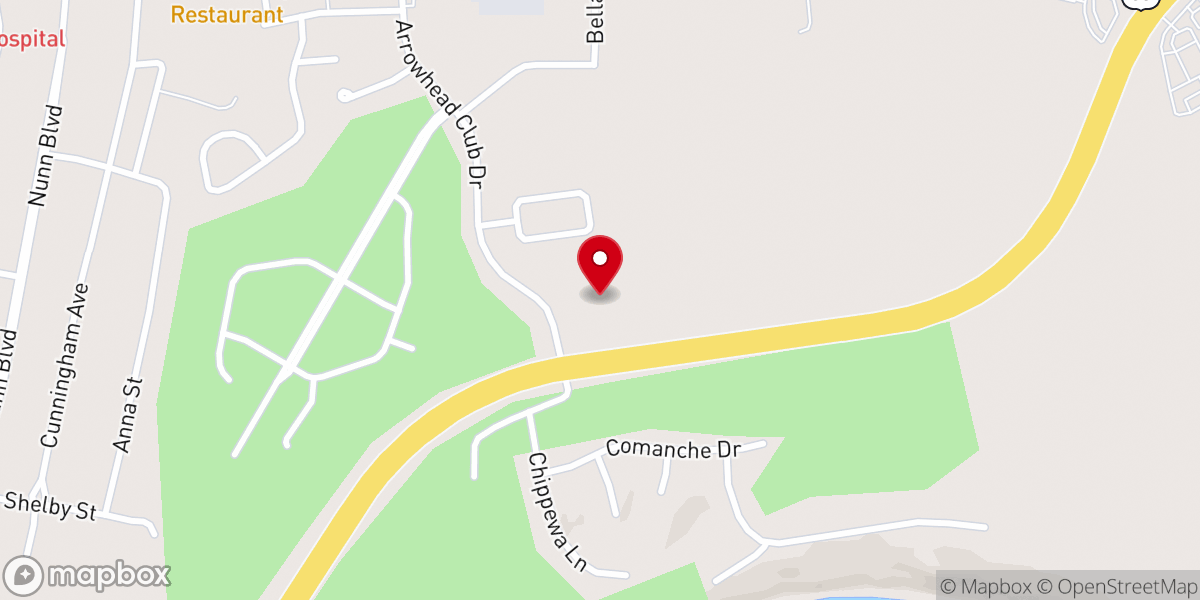 Map showing location of Cadiz Methodist Church