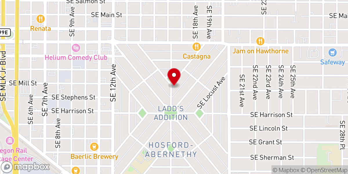 Map showing location of St. Sharbel Catholic Church