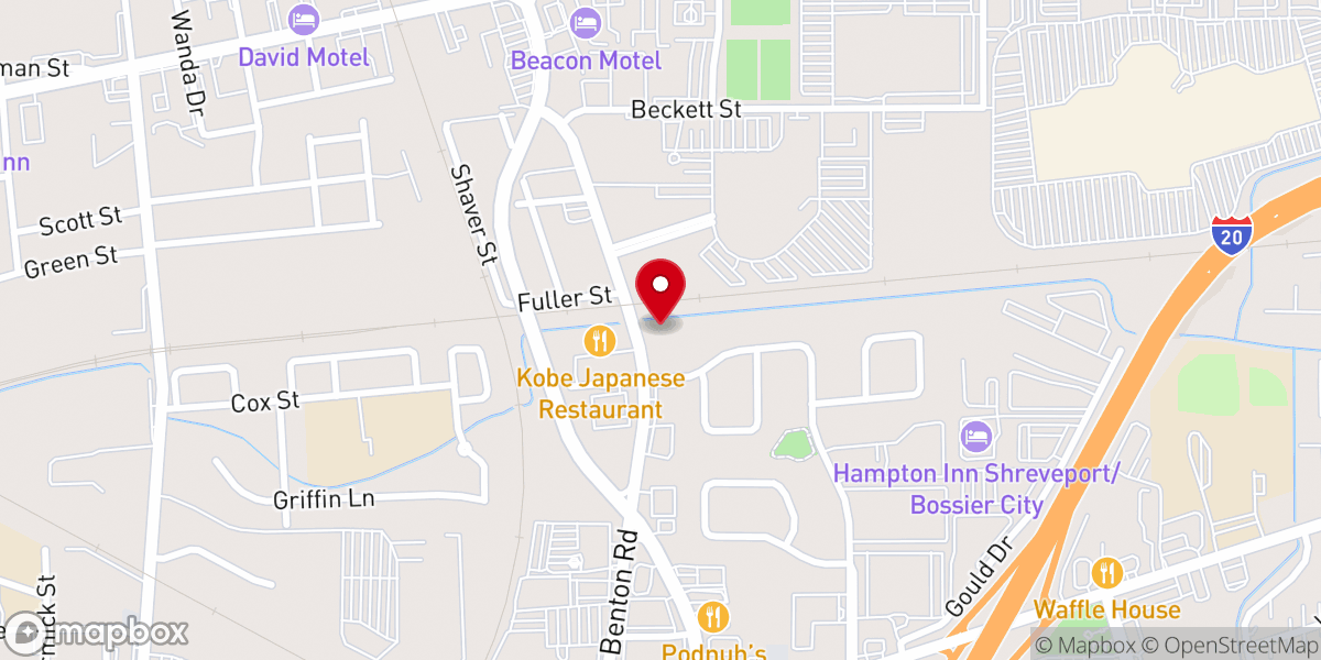 Map showing location of New Love Restoration Church