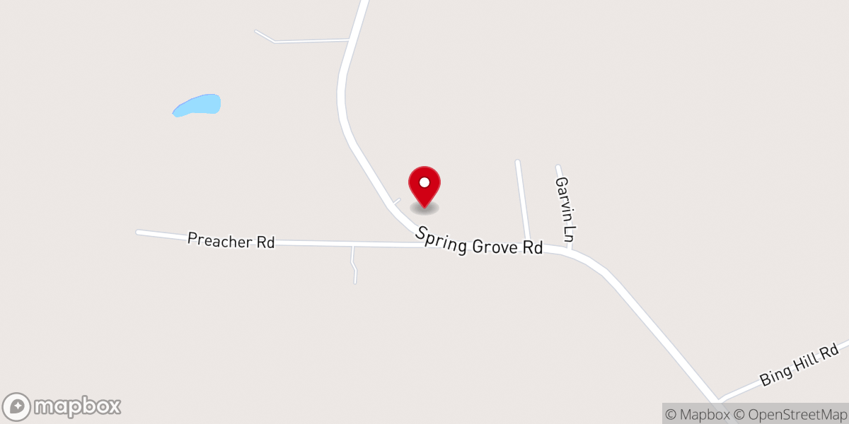 Map showing location of Osborn Church