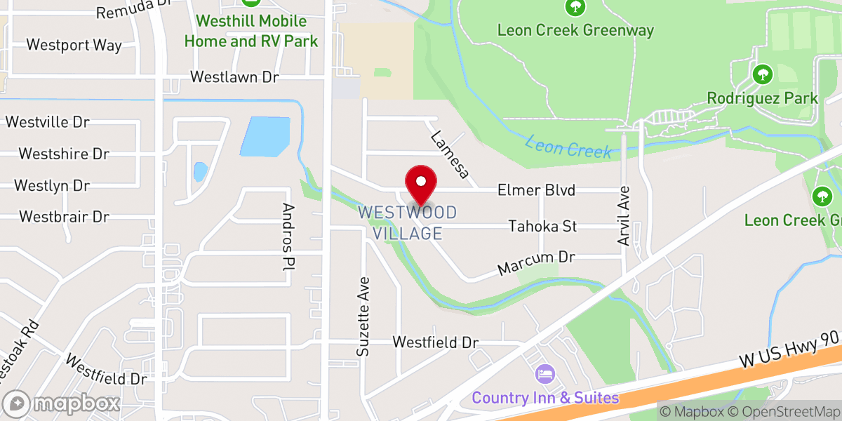 Map showing location of Jesus Christ Lives Church