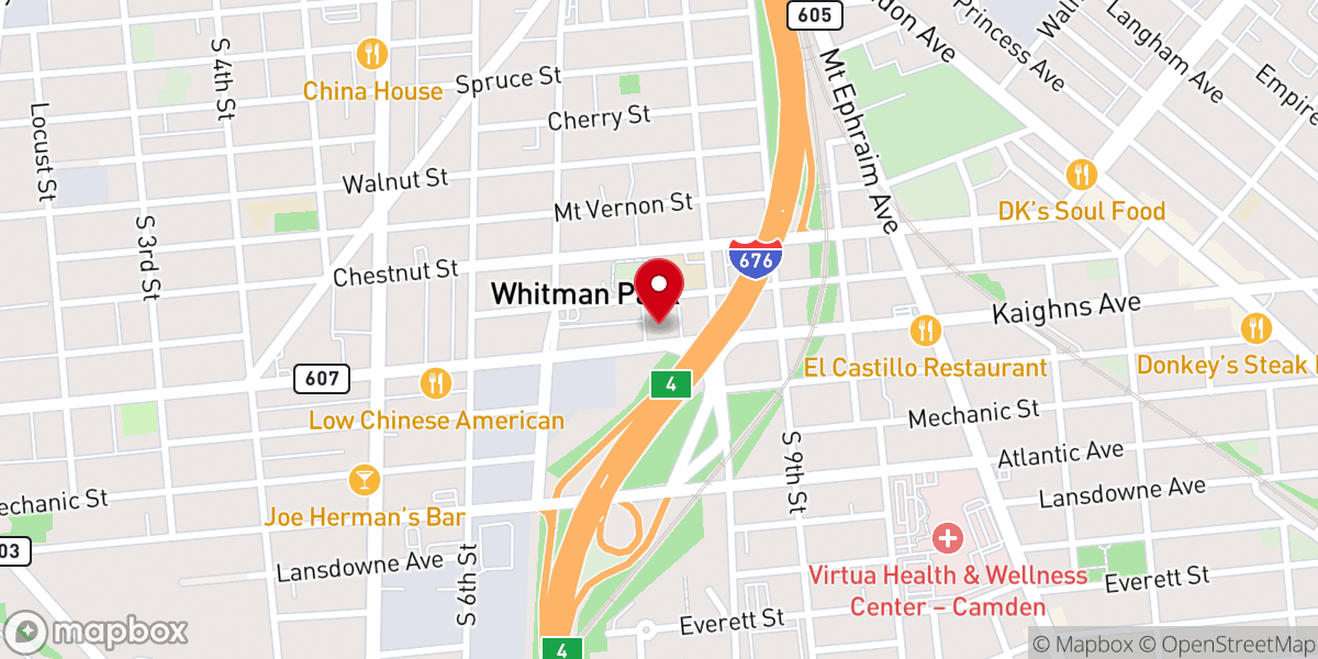 Map showing location of St Bartholomew's Catholic Church