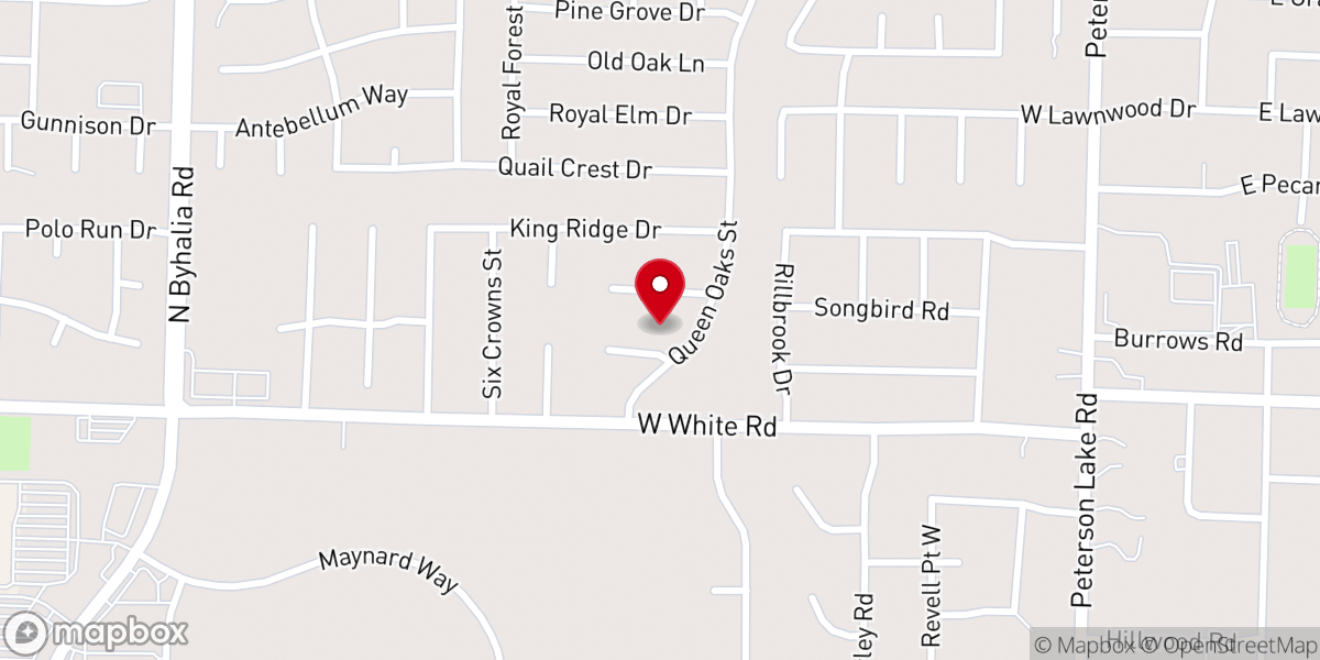 Map showing location of Living Hope Ministries