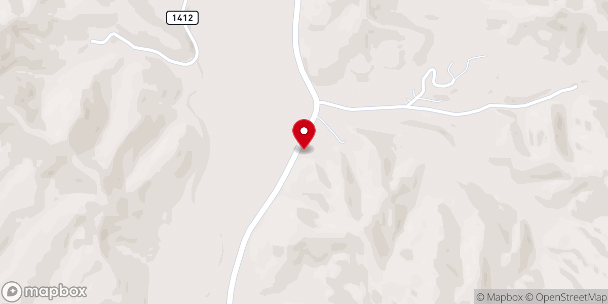 Map showing location of Callihan Church