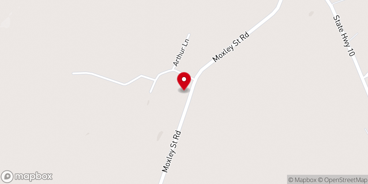 Map showing location of Calvary Full Gospel Fellowship