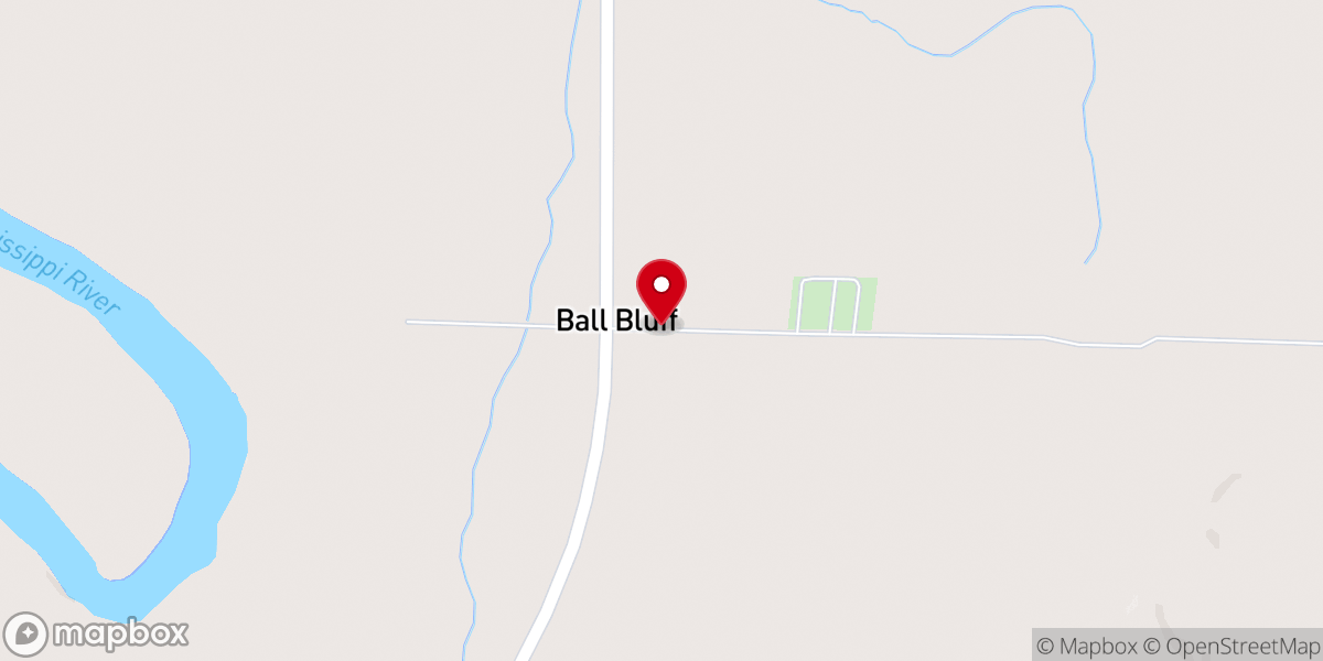 Map showing location of Carmel luthern church