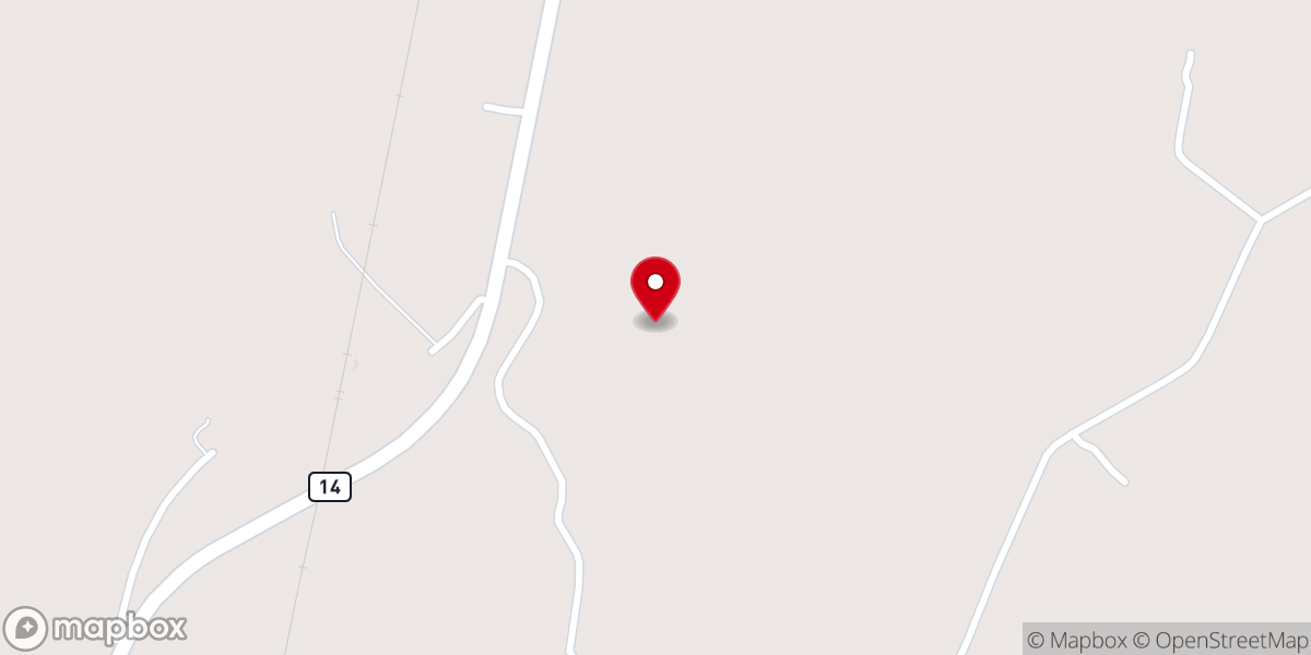 Map showing location of Carroll Chapel A.M.E. Church