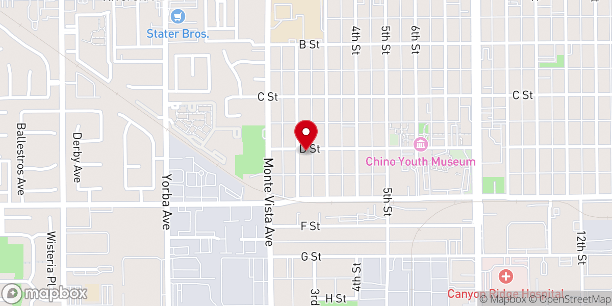 Map showing location of Casa De Oracion Cristiana
