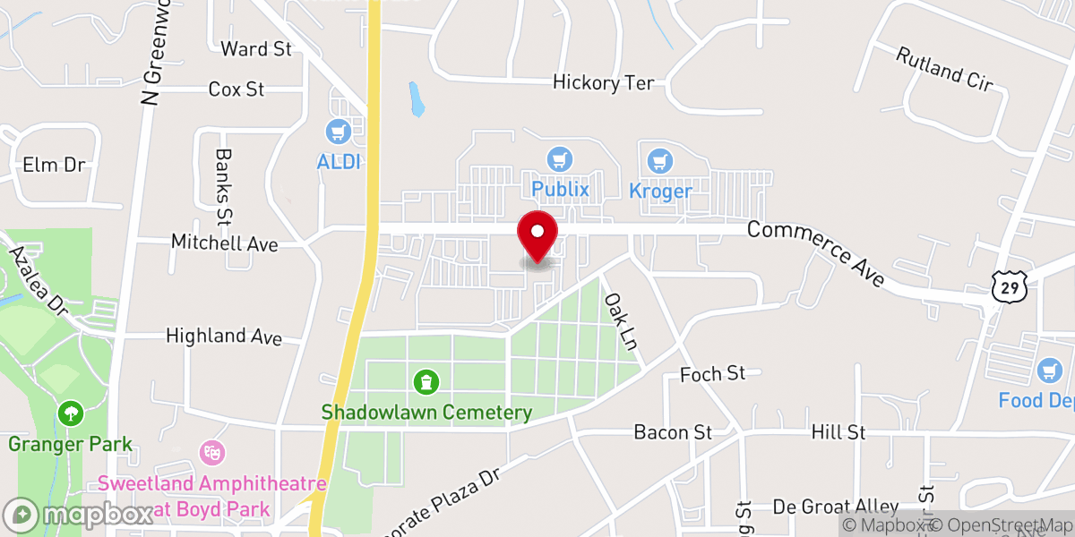 Map showing location of Immanuel Ministries & Worship Center