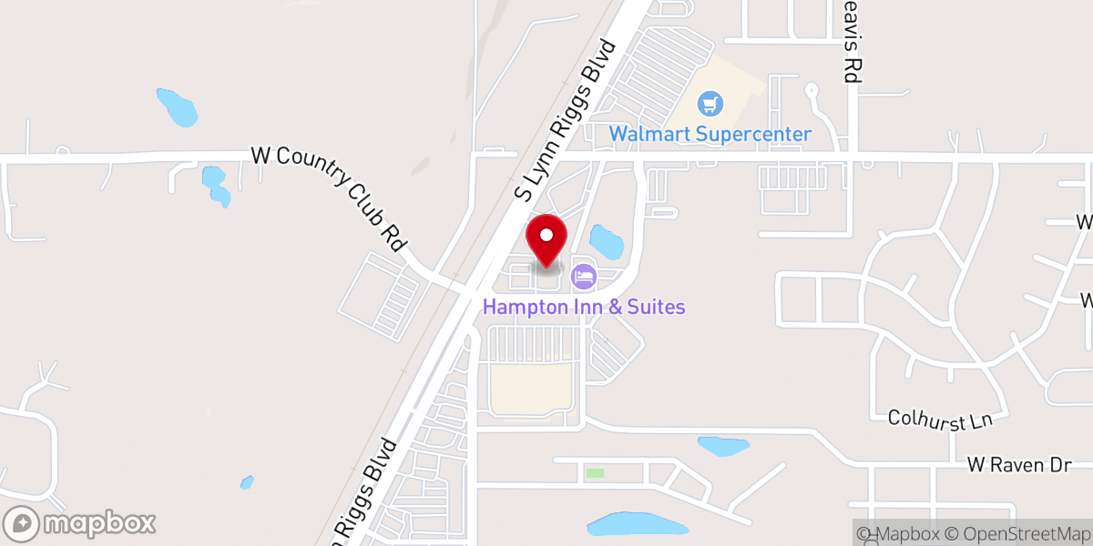 Map showing location of St. Joseph's Anglican Church